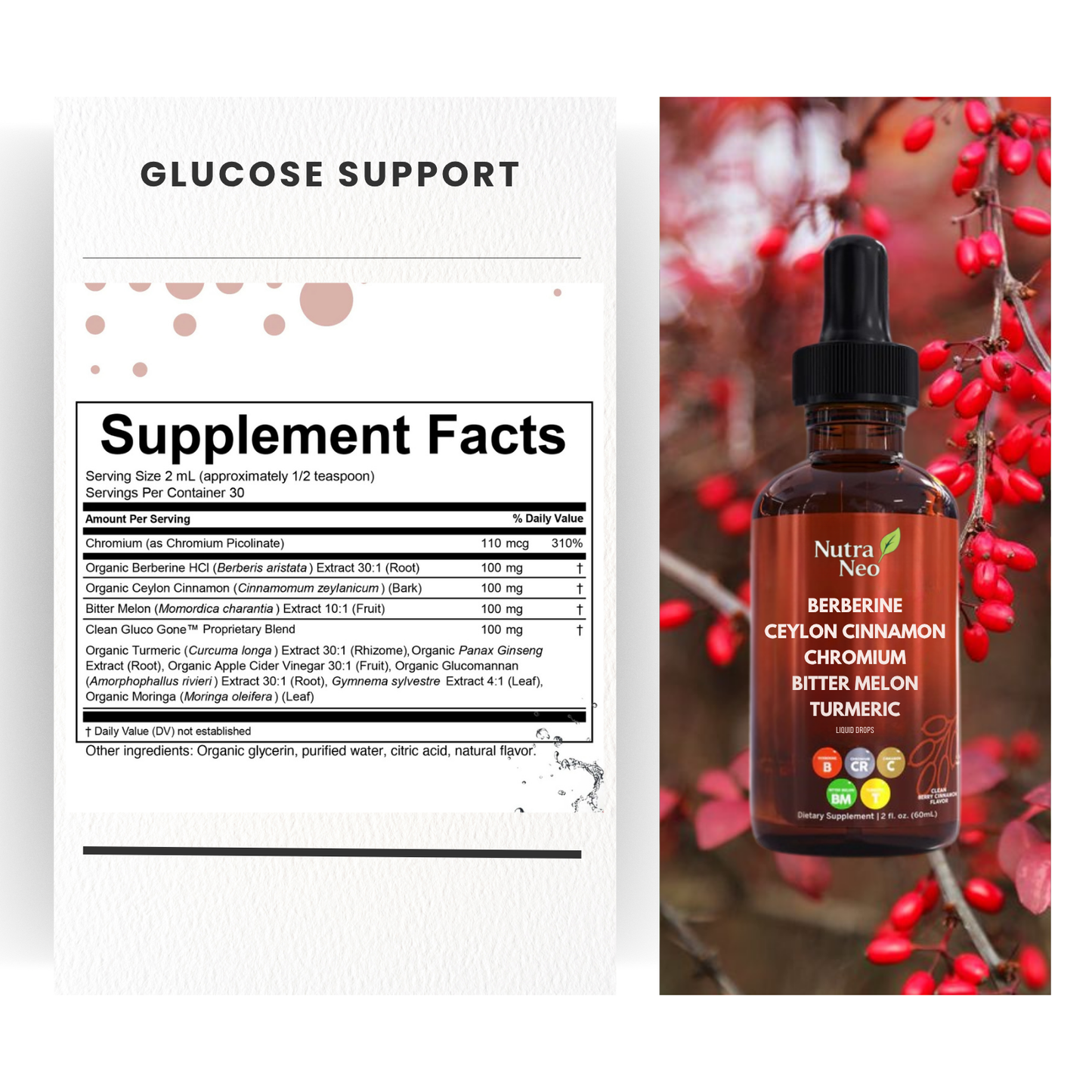 Natural Support for Balanced Glucose & Lasting Energy